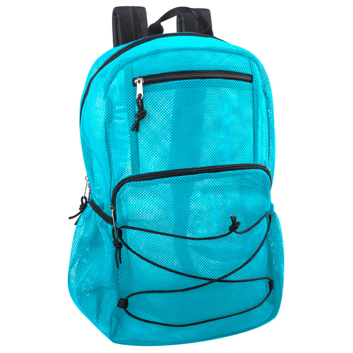 18-Inch Bulk Trailmaker Mesh Backpack - Single Colors