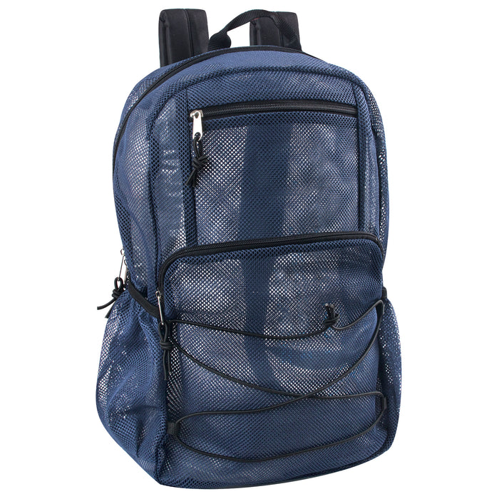 18-Inch Bulk Trailmaker Mesh Backpack - Single Colors