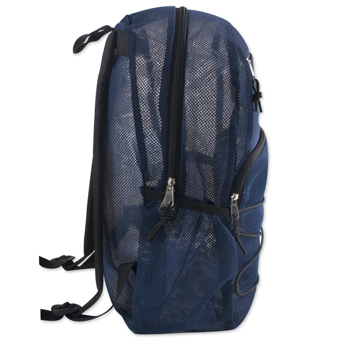 18-Inch Bulk Trailmaker Mesh Backpack - Single Colors