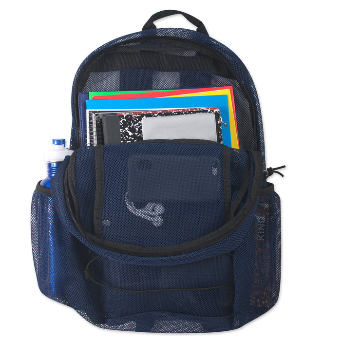 18-Inch Bulk Trailmaker Mesh Backpack - Single Colors