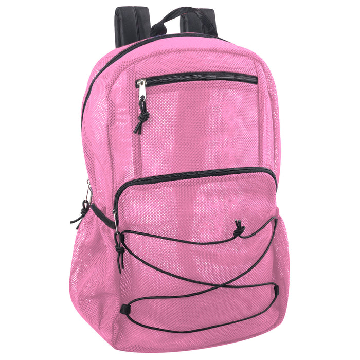 18-Inch Bulk Trailmaker Mesh Backpack - Single Colors