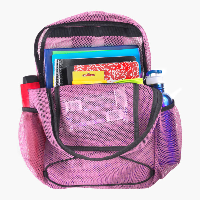 18-Inch Bulk Trailmaker Mesh Backpack - Single Colors