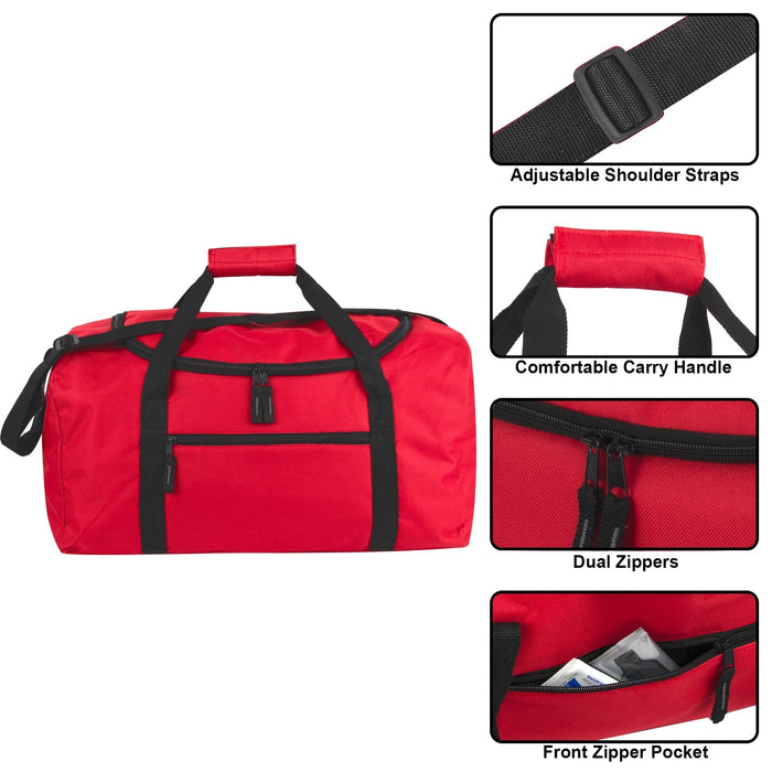 20 Inch Duffle Bag - BagsInBulk.com