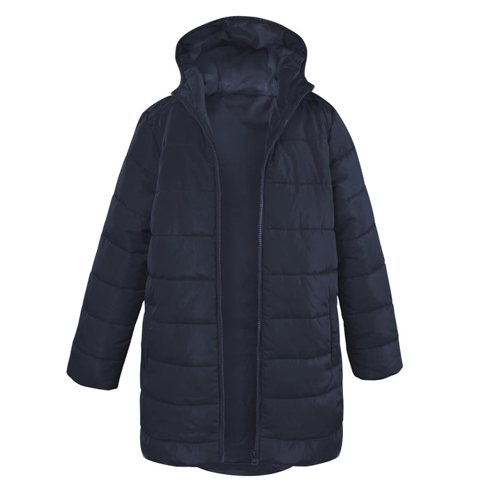 Wholesale Girl's Hooded Puffer Winter Coat - 4 Colors - 