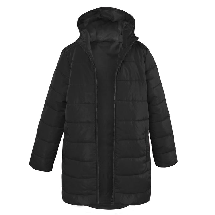 Wholesale Girl's Hooded Puffer Winter Coat - 4 Colors - 