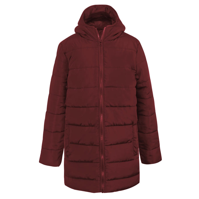 Wholesale Girl's Hooded Puffer Winter Coat - 4 Colors - 