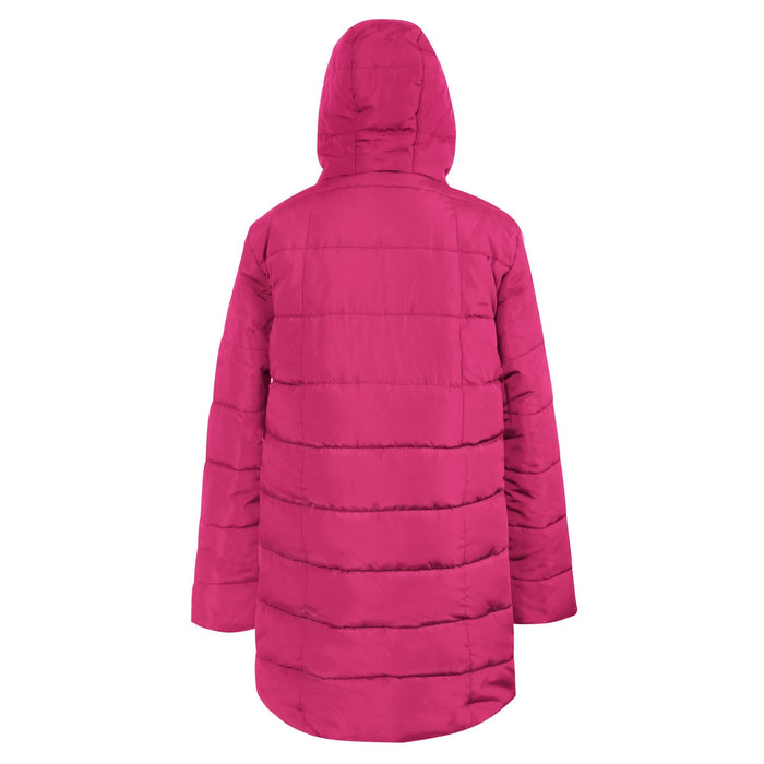 Wholesale Girl's Hooded Puffer Winter Coat - 4 Colors - 