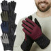 Adult Color Block Winter Gloves