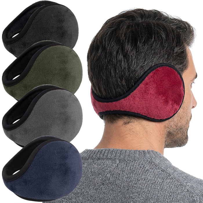 Adult Fleece Ear Muffs – 5 Assorted Colors