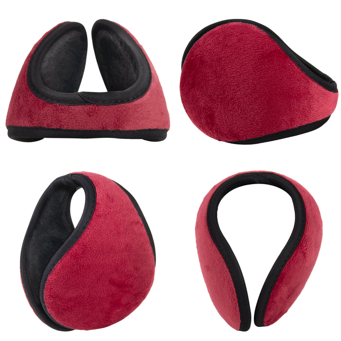 Adult Fleece Ear Muffs – 5 Assorted Colors