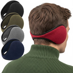 Adult Fleece Ear Muffs – 5 Assorted Colors - BagsInBulk.com