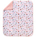 Baby Fleece Blankets 36" x 30" - Pink Puppy - BagsInBulk.com