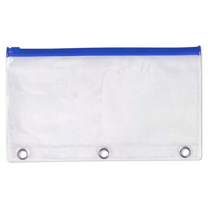 Wholesale 3 Ring Binder Clear Pencil Case - Assorted - 