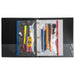 3-Ring Binder Clear Pencil Pouch - Assorted - BagsInBulk.com