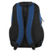 19 Inch Bungee Jacquard Cord Backpack With Padded Laptop Section - Navy - BagsInBulk.com