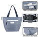 Fridge Pak Insulated Lunch Tote - Striped - BagsInBulk.com