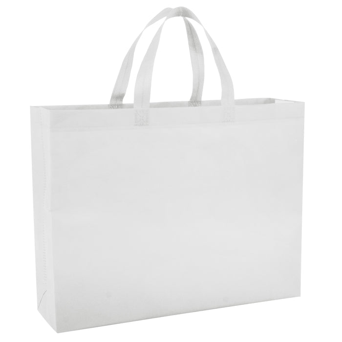 Wholesale Reusable Non Woven Tote Bag 14 x 18 - BagsInBulk.com