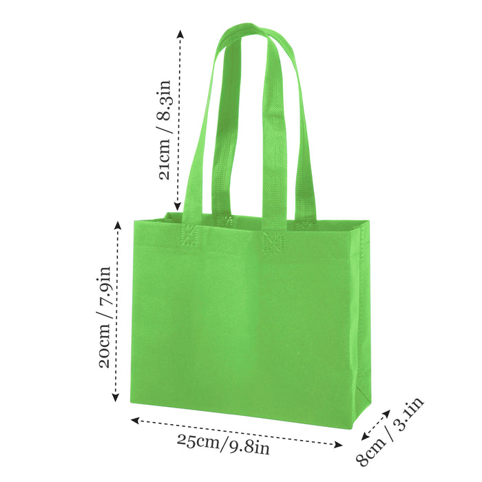 10 Inch Reusable Shopping Gift Tote Bag - BagsInBulk.com