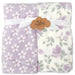 Baby Plush Themed  Blankets 36" x 30" - 2 Pack - BagsInBulk.com