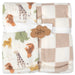 Baby Plush Themed  Blankets 36" x 30" - 2 Pack - BagsInBulk.com