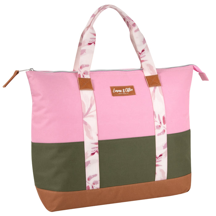 Color Block Cooler Lunch Tote - 2 Prints