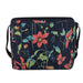 Fridge Pak 12 Can Cooler Bag With Front Zippered Pocket - Floral Prints - 