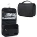 Travel Hanging Toiletry Bag - Black - BagsInBulk.com