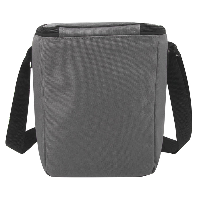 Fridge Pak 6-Can Cooler Bag With Front Mesh Pocket - BagsInBulk.com