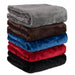 Teddy Fleece Throw Blankets 50" x 60" - BagsInBulk.com