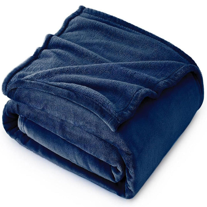 Teddy Fleece Throw Blankets 50" x 60" - BagsInBulk.com