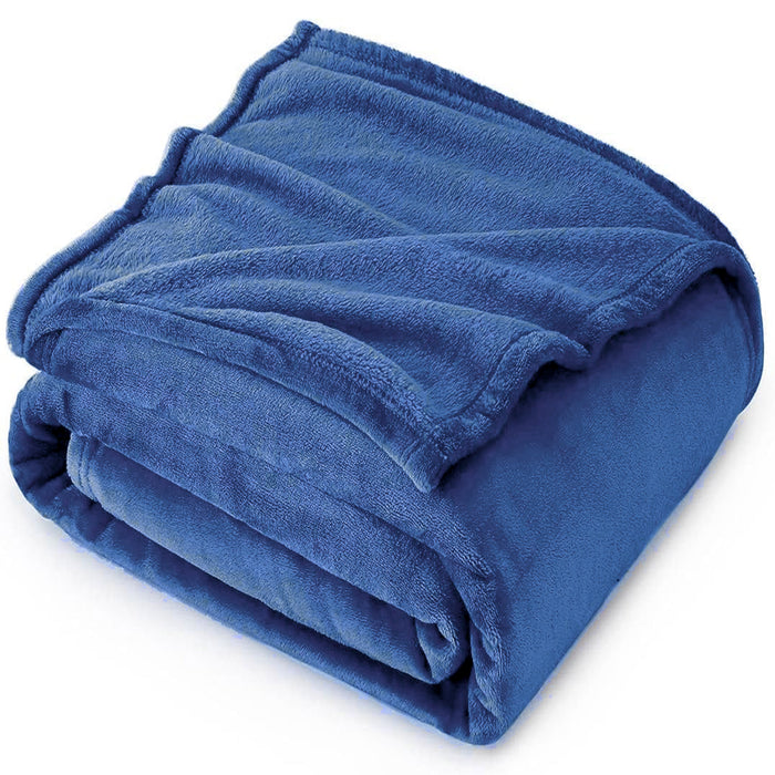 Teddy Fleece Throw Blankets 50" x 60"