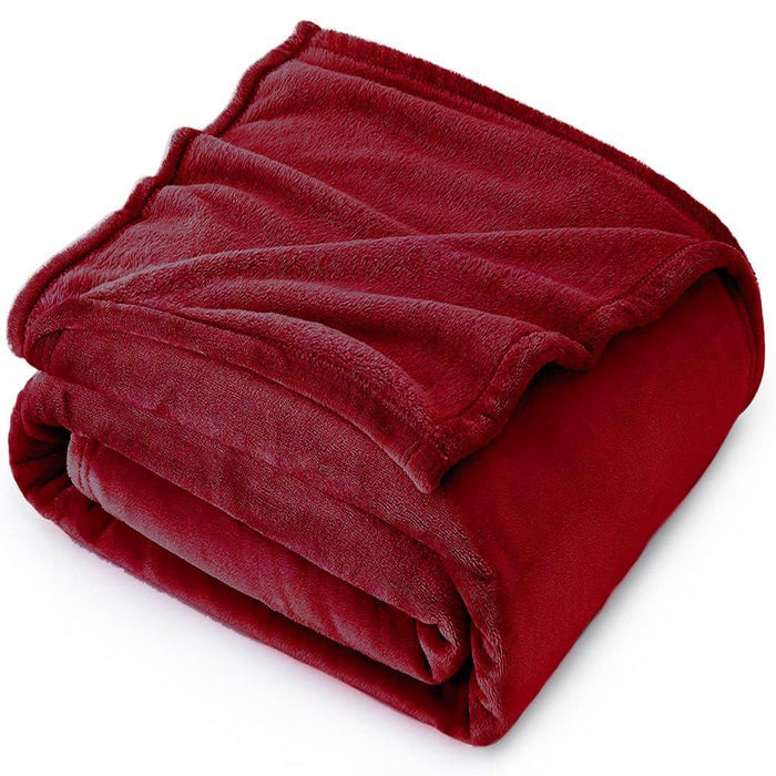 Teddy Fleece Throw Blankets 50" x 60" - BagsInBulk.com