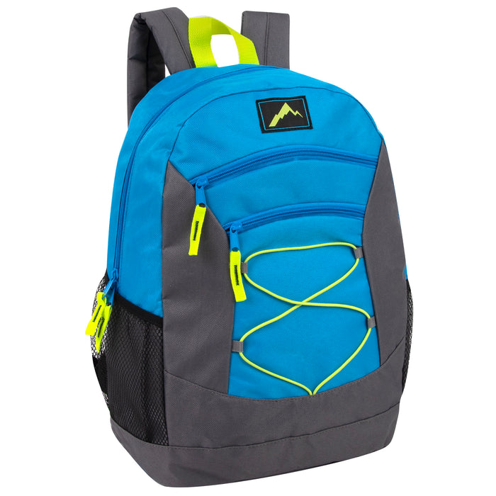 18 Inch Urban Sport Bungee Backpacks - 5 Colors
