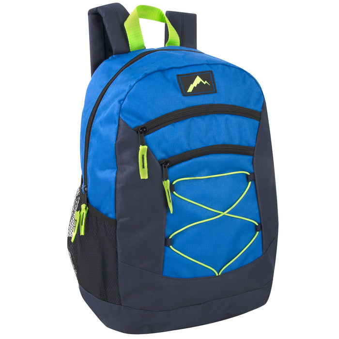 18 Inch Urban Sport Bungee Backpacks - 5 Colors