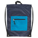 Wholesale Front Accessory Pocket Drawstring Backpack - 5 Color Assortment - 