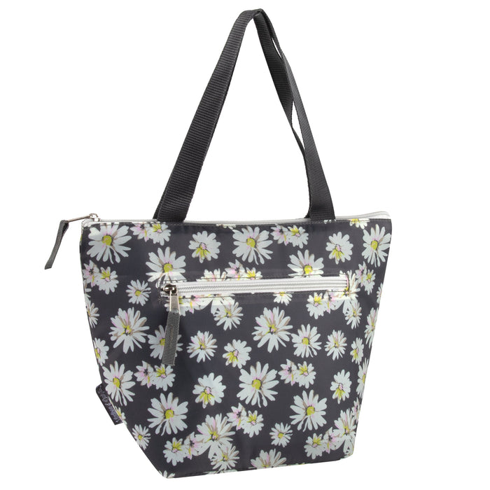 Wholesale Fridge Pak Floral Printed Lunch Tote Bags - BagsInBulk.com