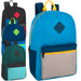 17-Inch Color Block Backpack - Boys