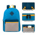 17-Inch Color Block Backpack - Boys