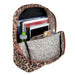 17-Inch Printed Backpack - Leopard Print - BagsInBulk.com