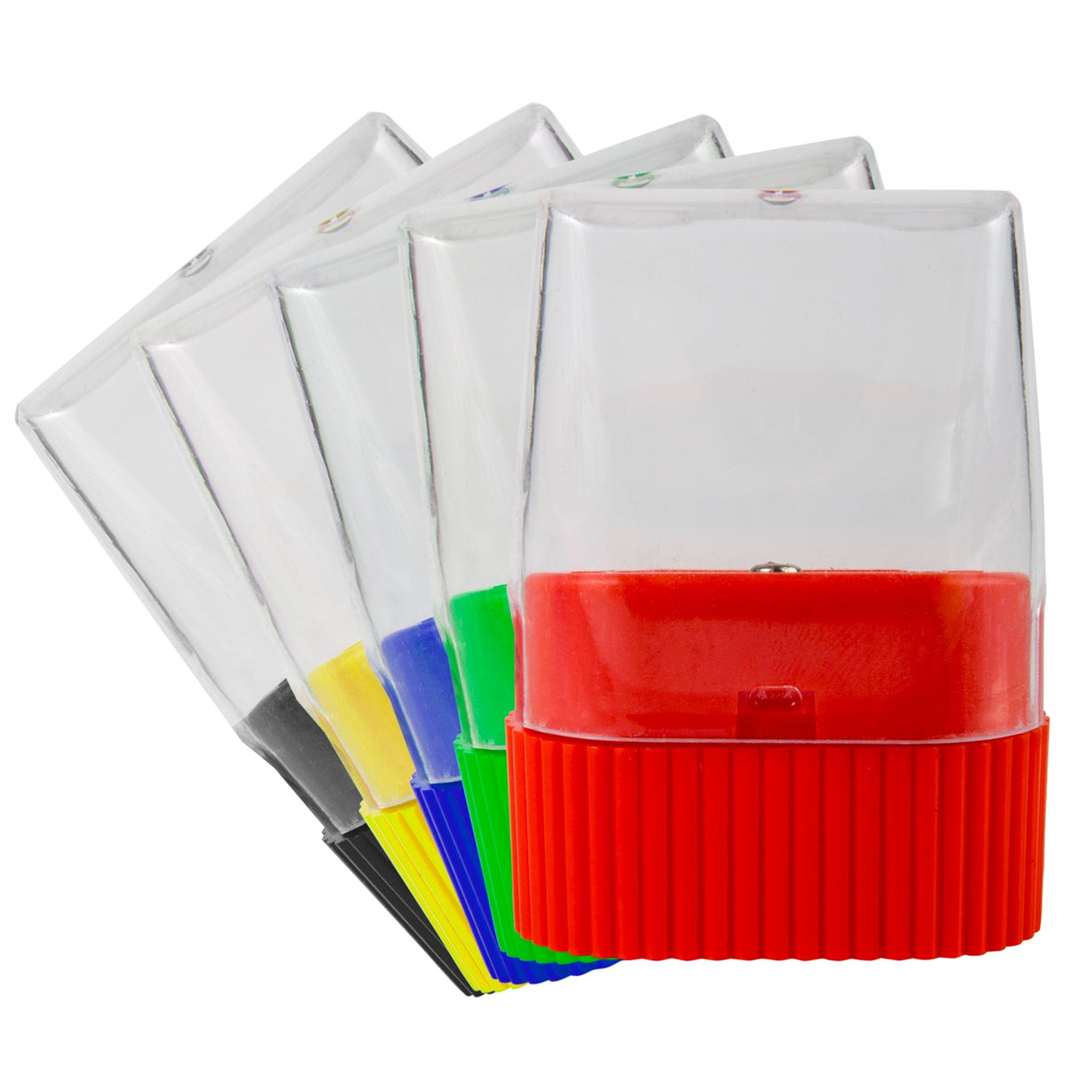 100-pack Bulk Pencil Sharpener with Dome Cover — BagsInBulk.com
