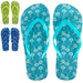 Women's Printed Flip Flops - BagsInBulk.com