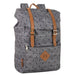 17 Inch Printed Double Buckle Backpack - 2 Prints