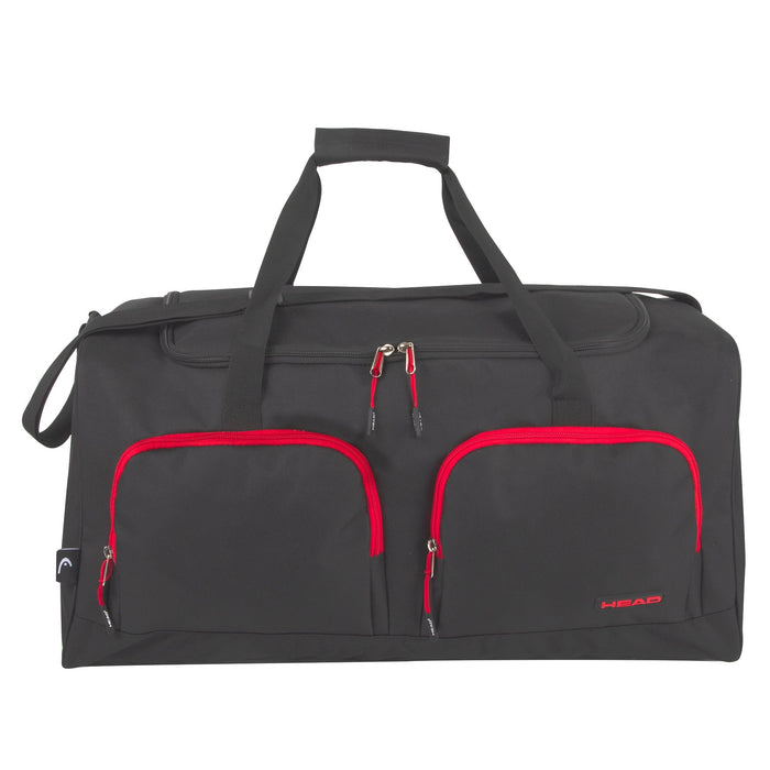 HEAD 24 Inch Cargo Duffel Bag - Black - BagsInBulk.com