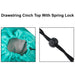 Wholesale Drawstring Laundry Bag Turquoise - 2 Pack - BagsInBulk.com