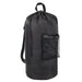 Wholesale Laundry Bag Backpack with Front Mesh Pocket - Black - BagsInBulk.com