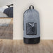 Wholesale Laundry Bag Backpack with Front Mesh Pocket - Grey - BagsInBulk.com