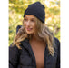 Adult Knit Hat Beanie – Black Only - BagsInBulk.com