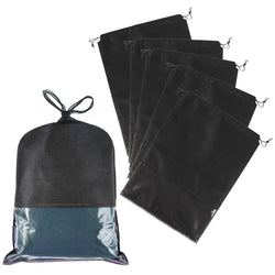 Wholesale Cinch Travel Bag With Clear Window - BagsInBulk.com