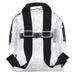12-inch Clear Mini Backpack - Black - BagsInBulk.com