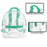 Mini Backpack 12 Inch Clear - Single Colors - BagsInBulk.com